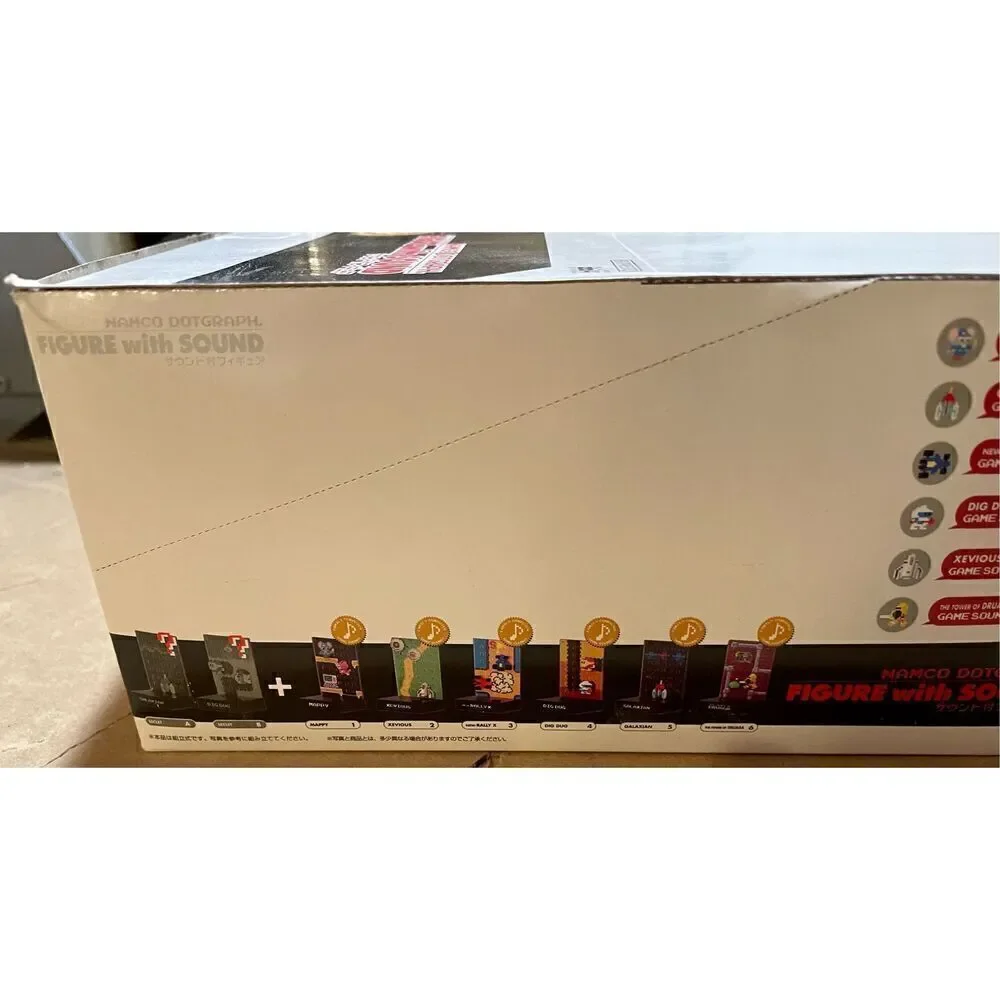 Namco Bandai Banpresto Dot Graph Figures w/ Sound Case of 12 NIB